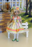 Magic Carousel - dress, jacket, beret, tights & shoes for Little Darling Doll