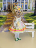 Magic Carousel - dress, jacket, beret, tights & shoes for Little Darling Doll