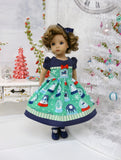 Magic Snow Globe - dress, tights & shoes for Little Darling Doll or 33cm BJD