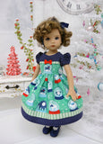 Magic Snow Globe - dress, tights & shoes for Little Darling Doll or 33cm BJD