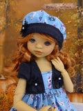Magician's Assistant - dress, jacket, hat, tights & shoes for Little Darling Doll or 33cm BJD
