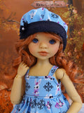 Magician's Assistant - dress, jacket, hat, tights & shoes for Little Darling Doll or 33cm BJD