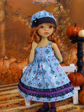 Magician's Assistant - dress, jacket, hat, tights & shoes for Little Darling Doll or 33cm BJD