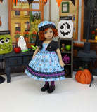 Magician's Assistant - dress, jacket, hat, tights & shoes for Little Darling Doll or 33cm BJD