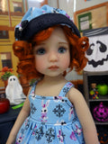 Magician's Assistant - dress, jacket, hat, tights & shoes for Little Darling Doll or 33cm BJD