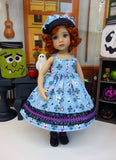 Magician's Assistant - dress, jacket, hat, tights & shoes for Little Darling Doll or 33cm BJD