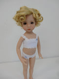 Marianne wig in Golden Strawberry Blonde - for Little Darling dolls