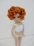Marianne wig in Carrot Red - for Little Darling dolls