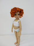 Marianne wig in Carrot Red - for Little Darling dolls