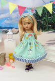 Mermaid Tales - dress & sandals for Little Darling Doll or 33cm BJD