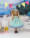 Mermaid Tales - dress & sandals for Little Darling Doll or 33cm BJD