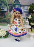 Mickey's Clubhouse - dress, hat, socks & shoes for Little Darling Doll or 33cm BJD