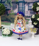 Mickey's Clubhouse - dress, hat, socks & shoes for Little Darling Doll or 33cm BJD