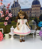 Mini Rosebuds - dress, socks & shoes for Little Darling Doll or 33cm BJD