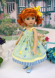 Miss Piggy - dress, tights & shoes for Little Darling Doll or 33cm BJD