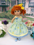Miss Piggy - dress, tights & shoes for Little Darling Doll or 33cm BJD