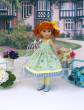 Miss Piggy - dress, tights & shoes for Little Darling Doll or 33cm BJD