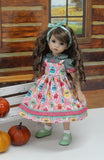 Monster Mash - dress, blouse, socks & shoes for Little Darling Doll or 33cm BJD