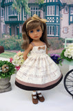 Musical Score - dress, socks & shoes for Little Darling Doll or 33cm BJD