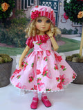 My Love - dress, hat, tights & shoes for Little Darling Doll