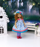 Mystic Unicorn - dress, hat, tights & shoes for Little Darling Doll or 33cm BJD