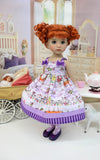 Never Neverland - dress, tights & shoes for Little Darling Doll or 33cm BJD