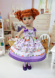 Never Neverland - dress, tights & shoes for Little Darling Doll or 33cm BJD