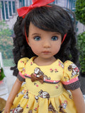 New Puppy - dress, socks & shoes for Little Darling Doll or 33cm BJD