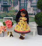 New Puppy - dress, socks & shoes for Little Darling Doll or 33cm BJD