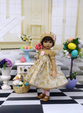 Nutbrown Hare - dress, hat, socks & shoes for Little Darling Doll