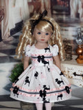 Ooh La La - dress, tights & shoes for Little Darling Doll