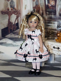Ooh La La - dress, tights & shoes for Little Darling Doll