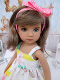 Paris Poodle - dress & shoes for Little Darling Doll or 33cm BJD
