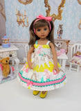 Paris Poodle - dress & shoes for Little Darling Doll or 33cm BJD
