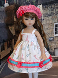 Paris Stroll - dress, jacket, beret, tights & shoes for Little Darling Doll