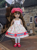 Paris Stroll - dress, jacket, beret, tights & shoes for Little Darling Doll