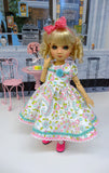 Pastel Paisley - dress, socks & shoes for Little Darling Doll or other 33cm BJD