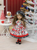 Penguin Parade - dress, hat, socks & shoes for Little Darling Doll or 33cm BJD