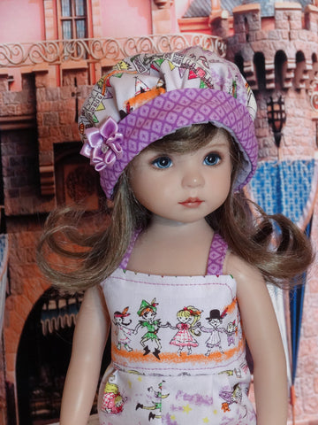 Peter Pan - romper, hat & sandals for Little Darling Doll