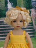 Petite Pineapple - dress & sandals for Little Darling Doll
