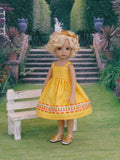 Petite Pineapple - dress & sandals for Little Darling Doll