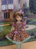 Picture Perfect - dress, tights & shoes for Little Darling Doll or 33cm BJD