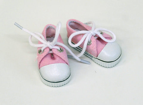 Canvas Tennis Shoes - Pink