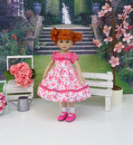 Pink Piggy - dress, socks & shoes for Little Darling Doll or 33cm BJD