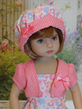 Playtime Pink - romper, jacket, hat & sandals for Little Darling Doll