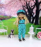 Poodle Pal - romper, hat & sandals for Little Darling Doll or 33cm BJD
