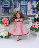 Pretty Posy - dress, socks & shoes for Little Darling Doll or other 33cm BJD