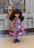 Prima Ballerina - dress, tights & shoes for Little Darling Doll or 33cm BJD