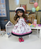 Princess Unicorn - dress, hat, tights & shoes for Little Darling Doll or 33cm BJD