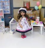Princess Unicorn - dress, hat, tights & shoes for Little Darling Doll or 33cm BJD